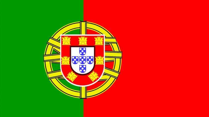 Kaart van Portugal